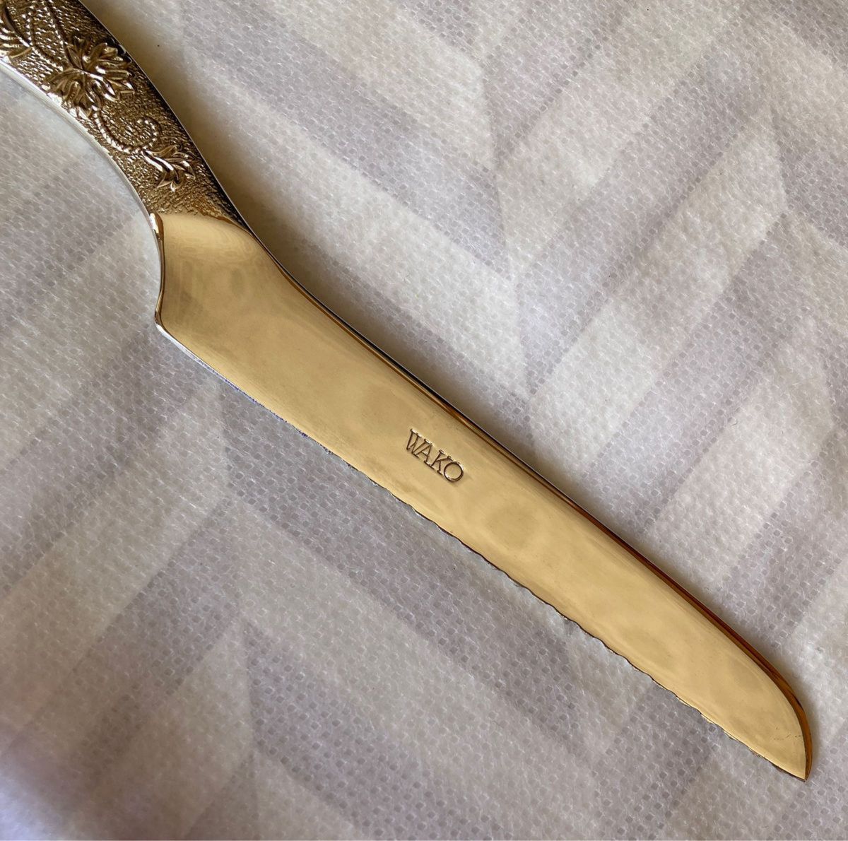 未使用品】銀座和光 WAKO チーズボード チーズナイフ セット 未使用品】銀座和光 WAKO チーズボード チーズナイフ セット