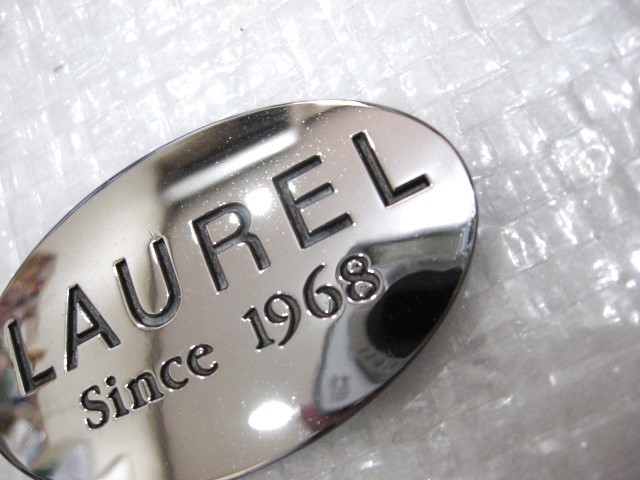 * редкий Laurel LAUREL C33 NISSAN Nissan Since 1968 Logo передний эмблема 1 пункт старый машина б/у 2