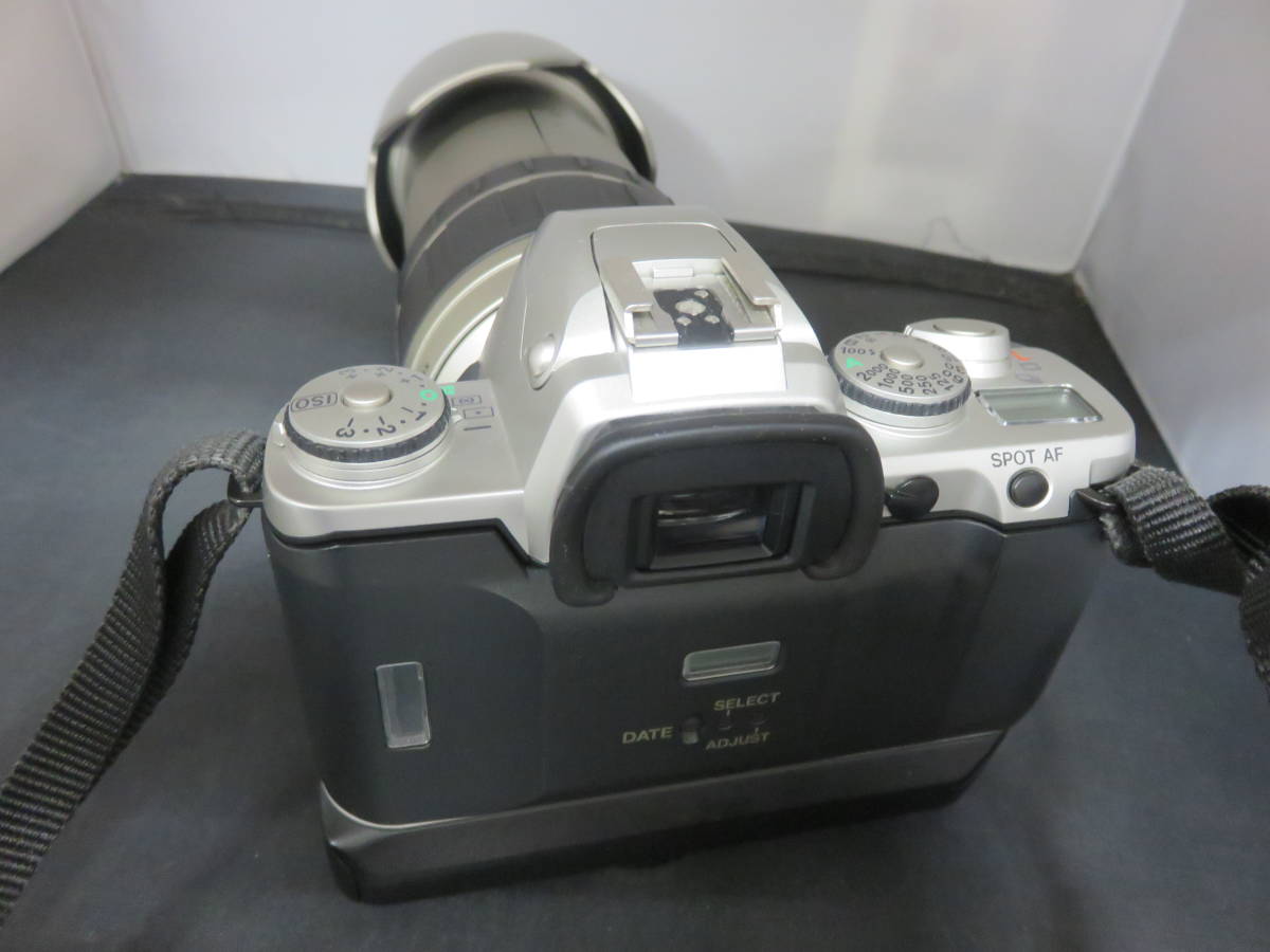 PENTAX フィルムカメラ MZ-5 レンズ付 28-300mm ペンタックス 動作確認なし【ジャンク扱い】_画像4