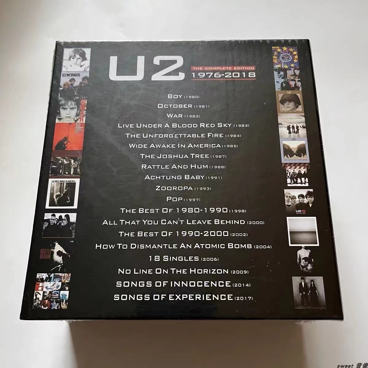 ☆新品未開封CD‐BOX　U2　The Complete Edition 1976-2017／19CD組♪即決！_画像2