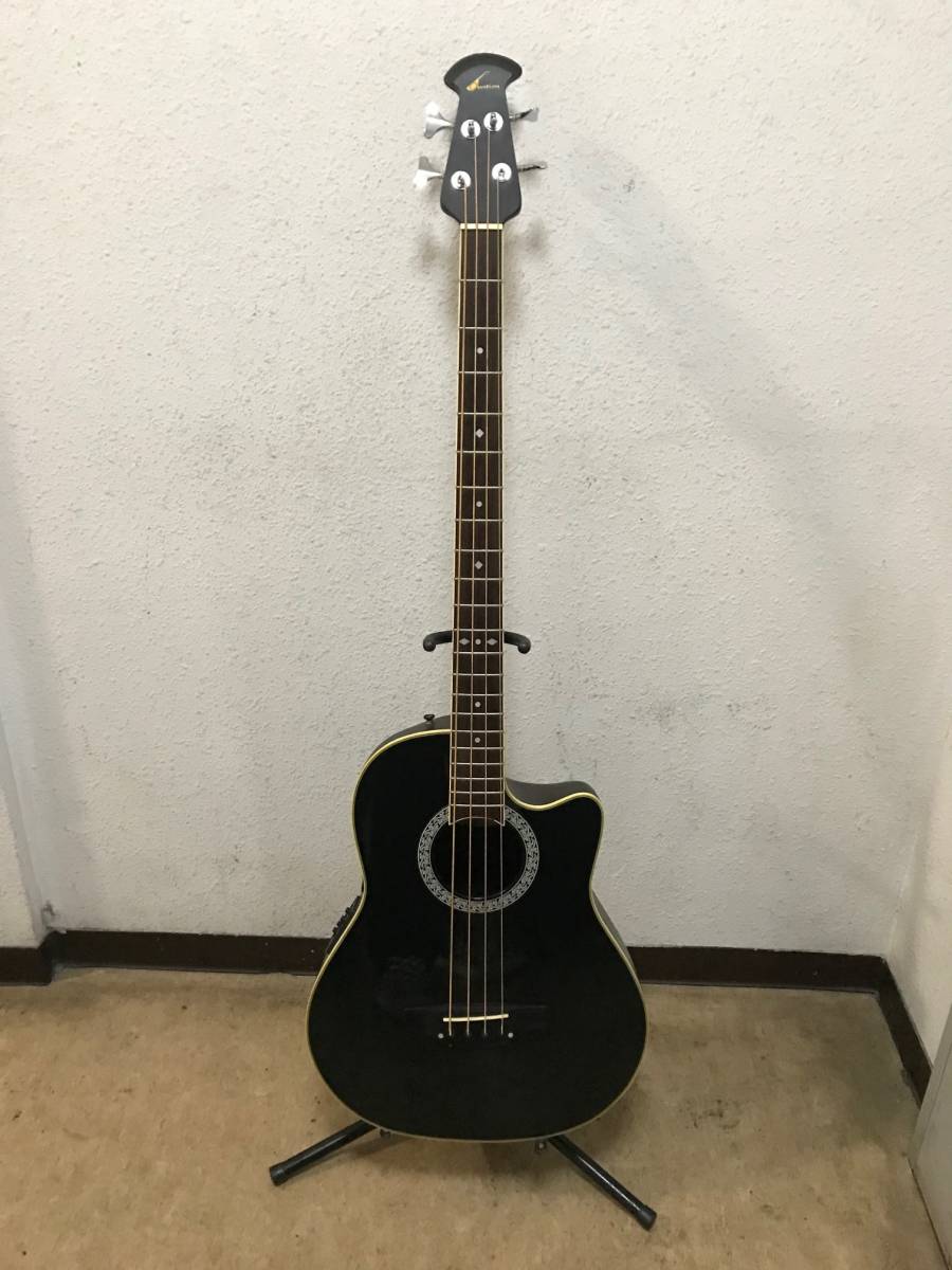 [ used ]OVATION Celebrity CC 074 Acoustic Bass Ovation acoustic bass electric acoustic guitar 