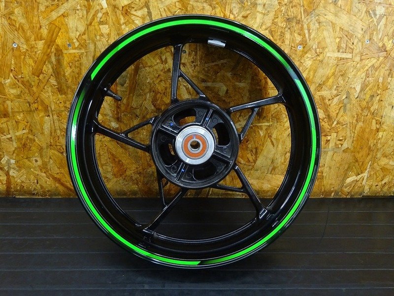 【231101】ZX-25R SE(ZX250E-A10)◇ リアホイール 17×4.50 R-0656 【Ninja ZX25Rの画像8