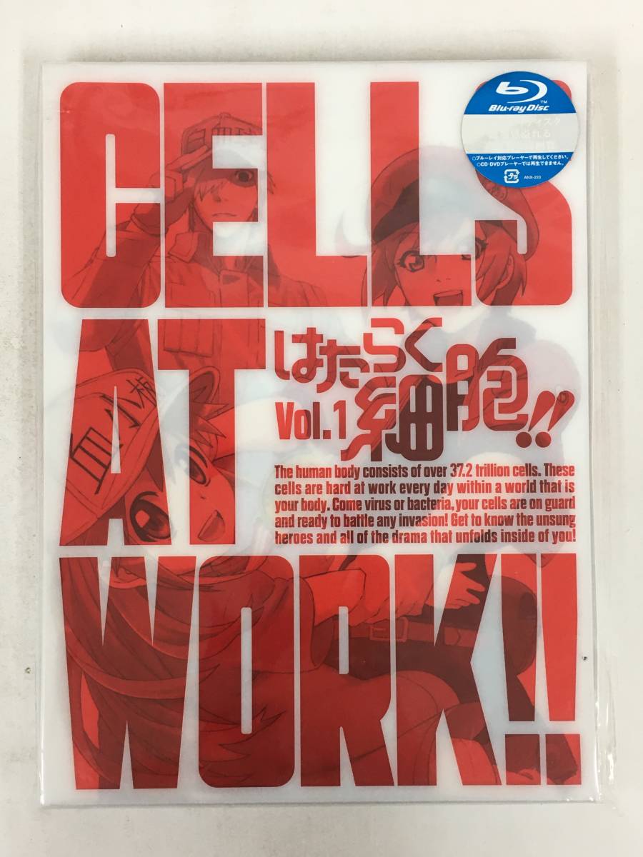 ●○C248 未開封 Blu-ray はたらく細胞 1巻 完全生産限定版○●_画像1