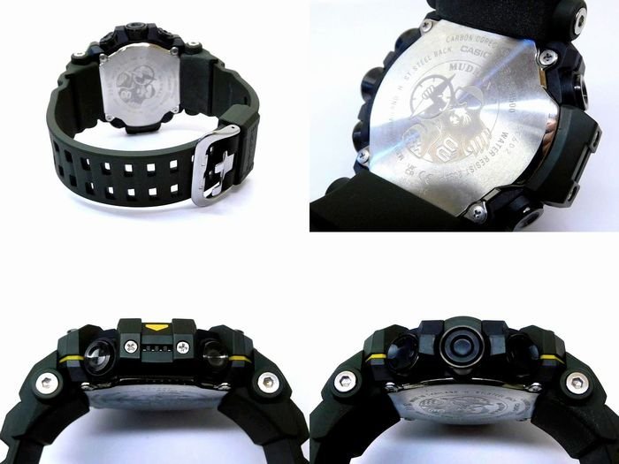 未使用 カシオ 時計 ■ GW-9500 ジーショック CASIO G-SHOCK MUDMAN マッドマン モスグリーン デジタル 電波ソーラー 腕時計 □5K_画像2
