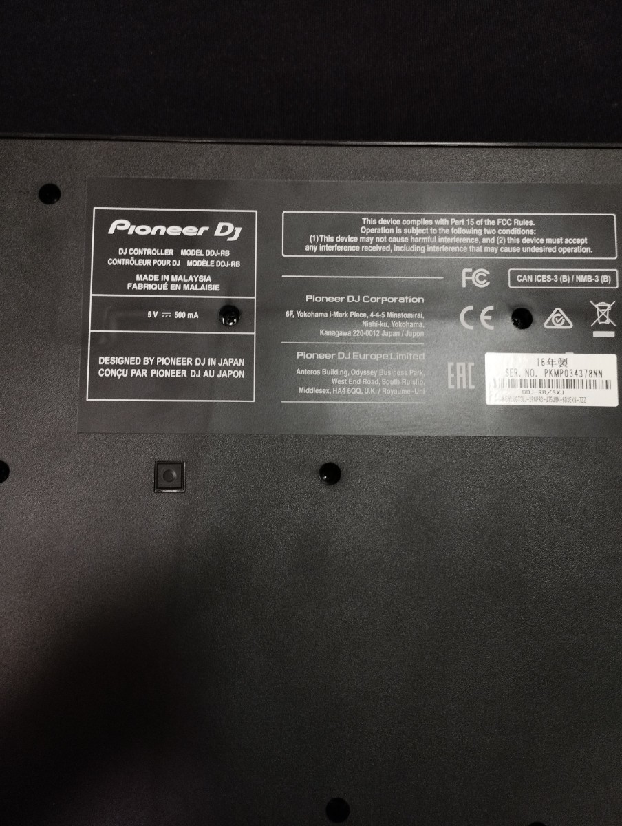 Pioneer DDJ-RB DJコントローラー セミハードケース付｜Yahoo!フリマ