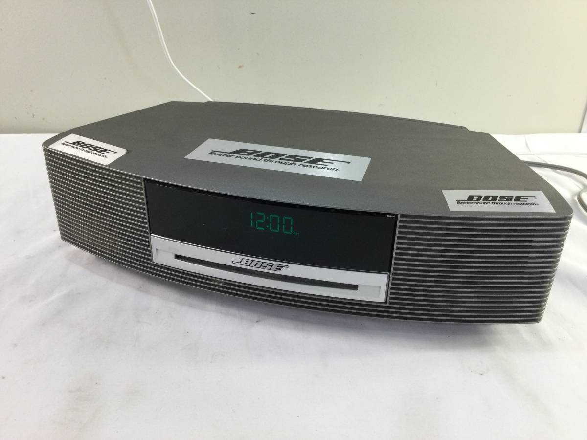 【325】BOSE　WAVE-MUSIC-SYSTEM　CD FM AM レシーバーアンプ デスクトップオーディオ　ジャンク_画像1