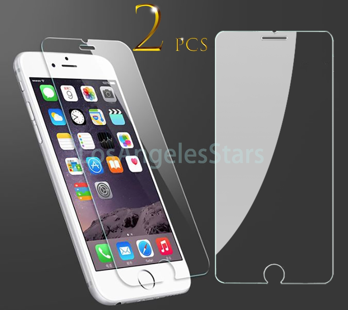 iPhone6 液晶保護フィルム ガラスフィルム 送料無料 強化ガラスフィルム ブルーライトカット アイフォン6 アイホン6 高強度 2枚セット 激安_画像3
