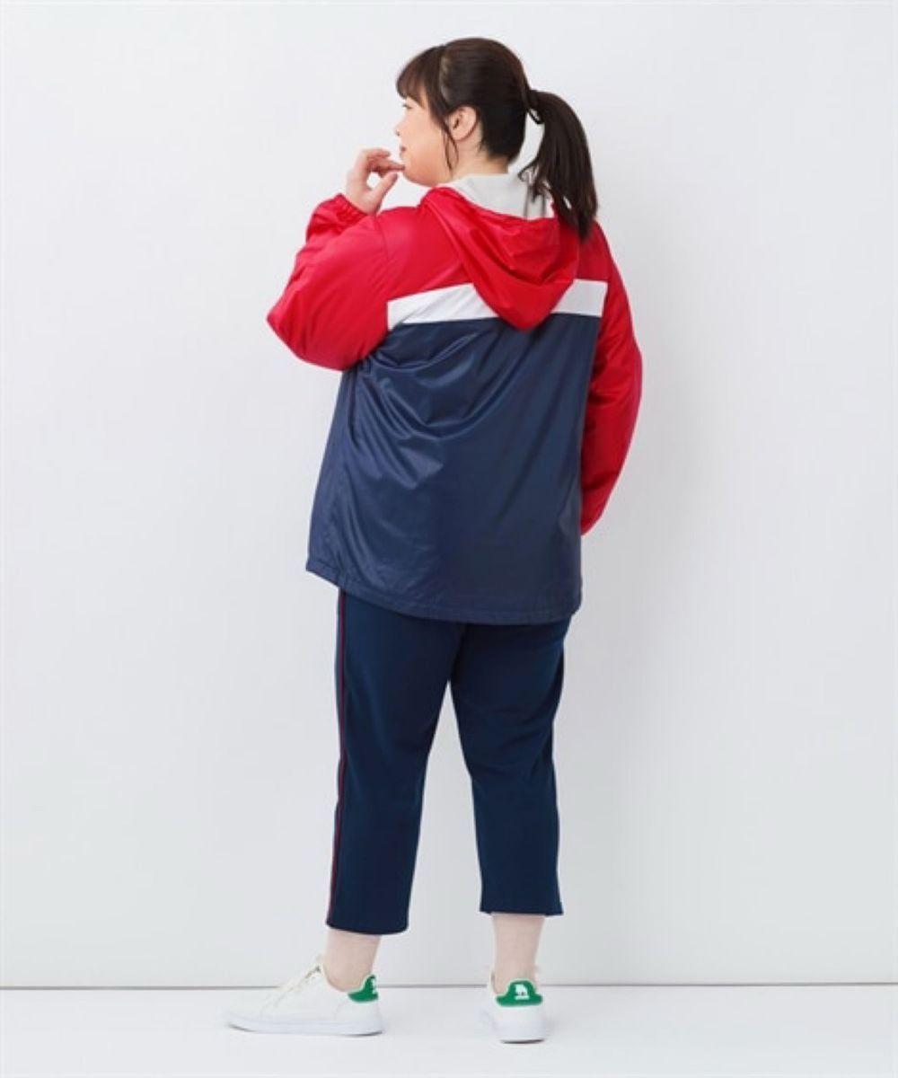 新品 XL FILA 中綿ジャケット ナイロン ジャケット　フルジップパーカー　ウィンドブレーカー　裏フリース