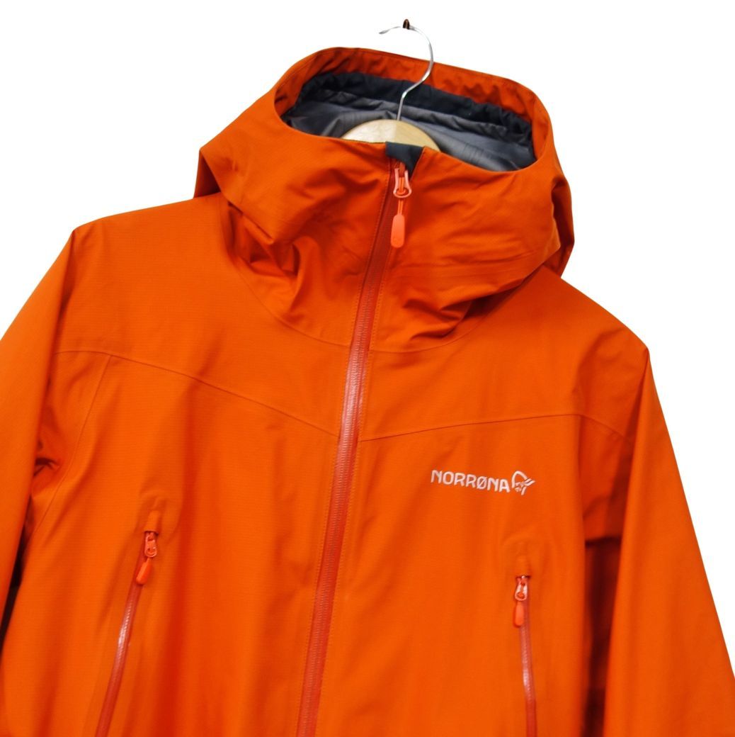 極美品 ノローナ NORRONA falketind Gore Tex Jacket メンズ L フォルケティン ゴアテックス ジャケット シェル ウェア cg11dt-rk26y04381_画像2