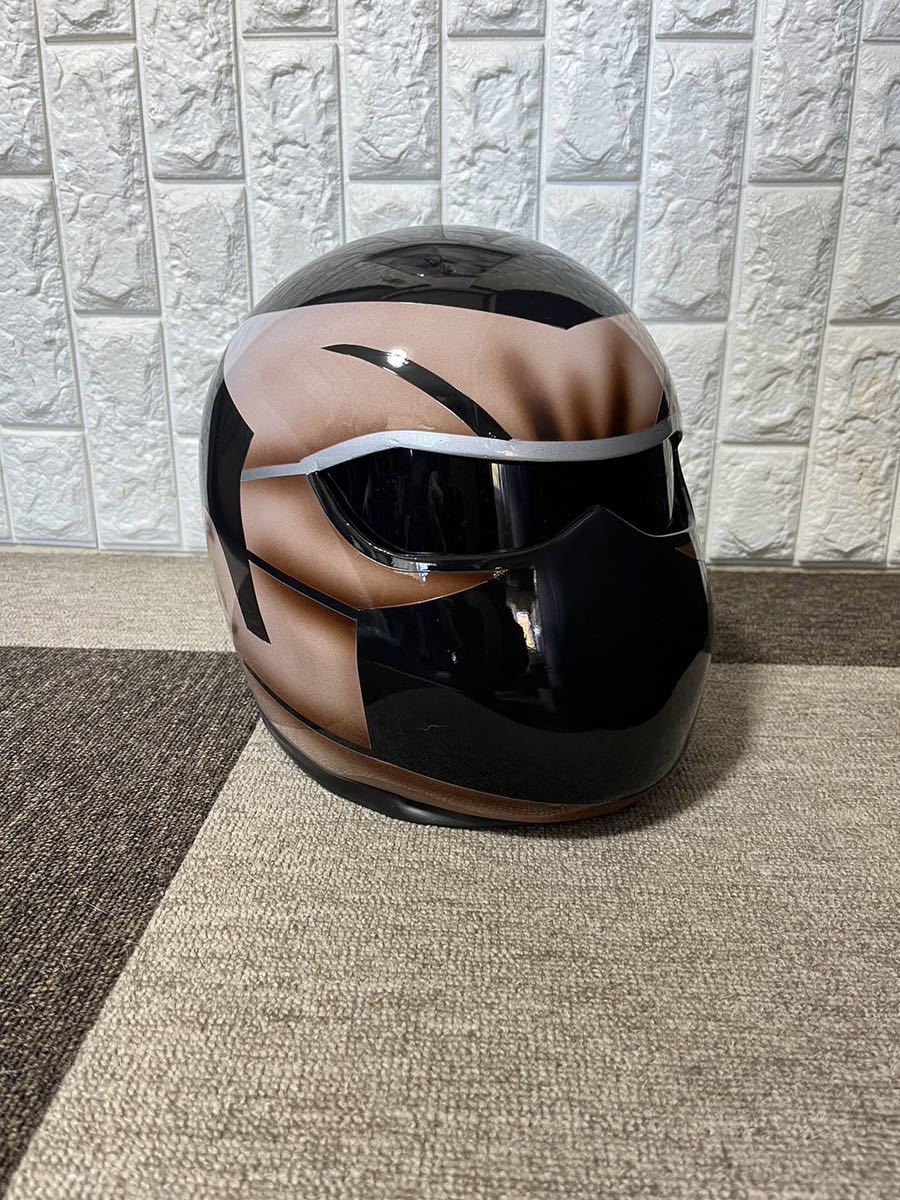 SHOEI アライ　ARAI 族ヘル　加工ヘル　　キャラクター　フルフェイス　旧車會　街道レーサー　暴走族　旧単車　バイク_画像3