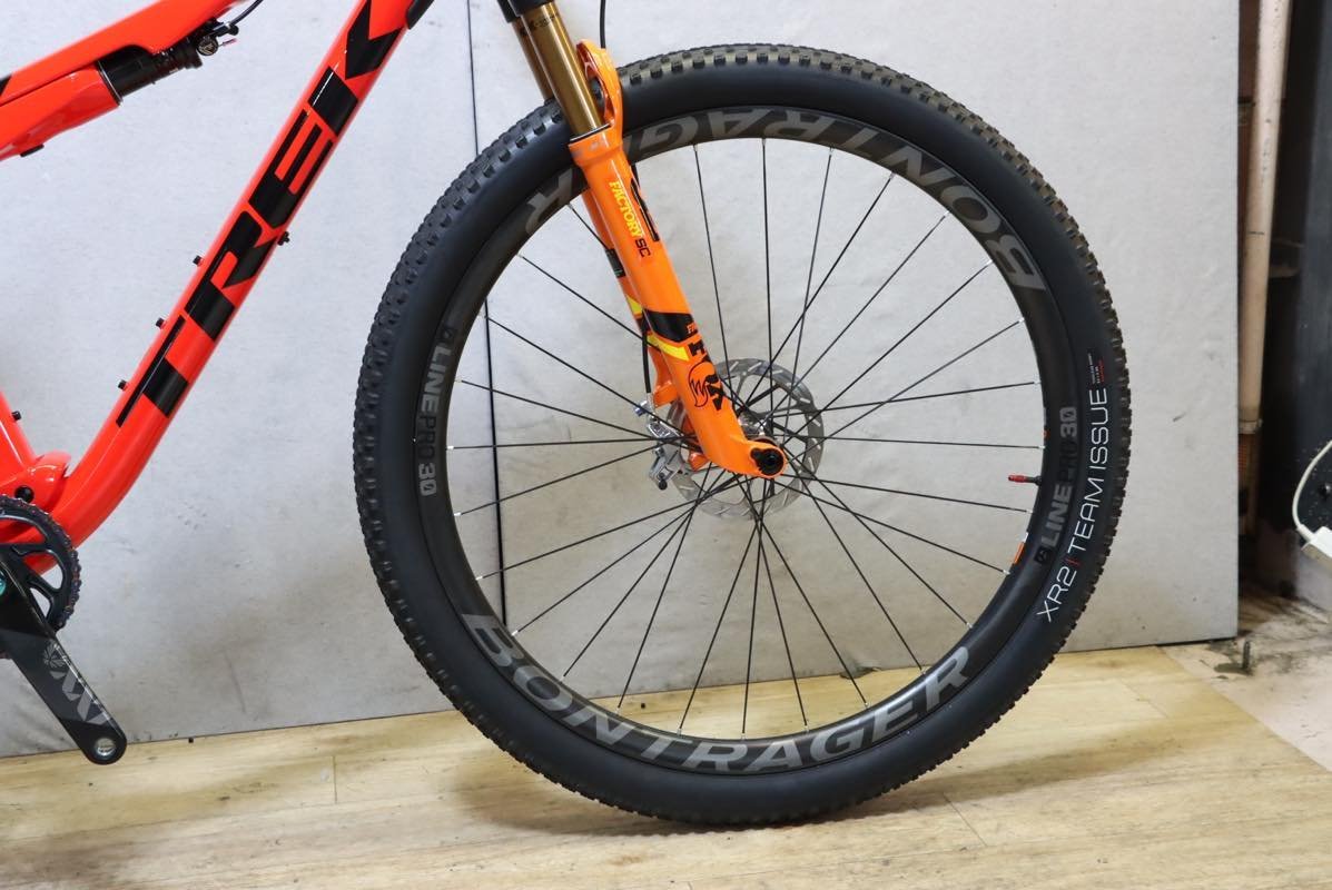 カスタム多数!!■TREK トレック Supercaliber 9.6 29er MTB BONTRAGER LINE PRO 30 SRAM GX EAGLE AXIS 1X12S サイズS 2022年 超美品_画像3