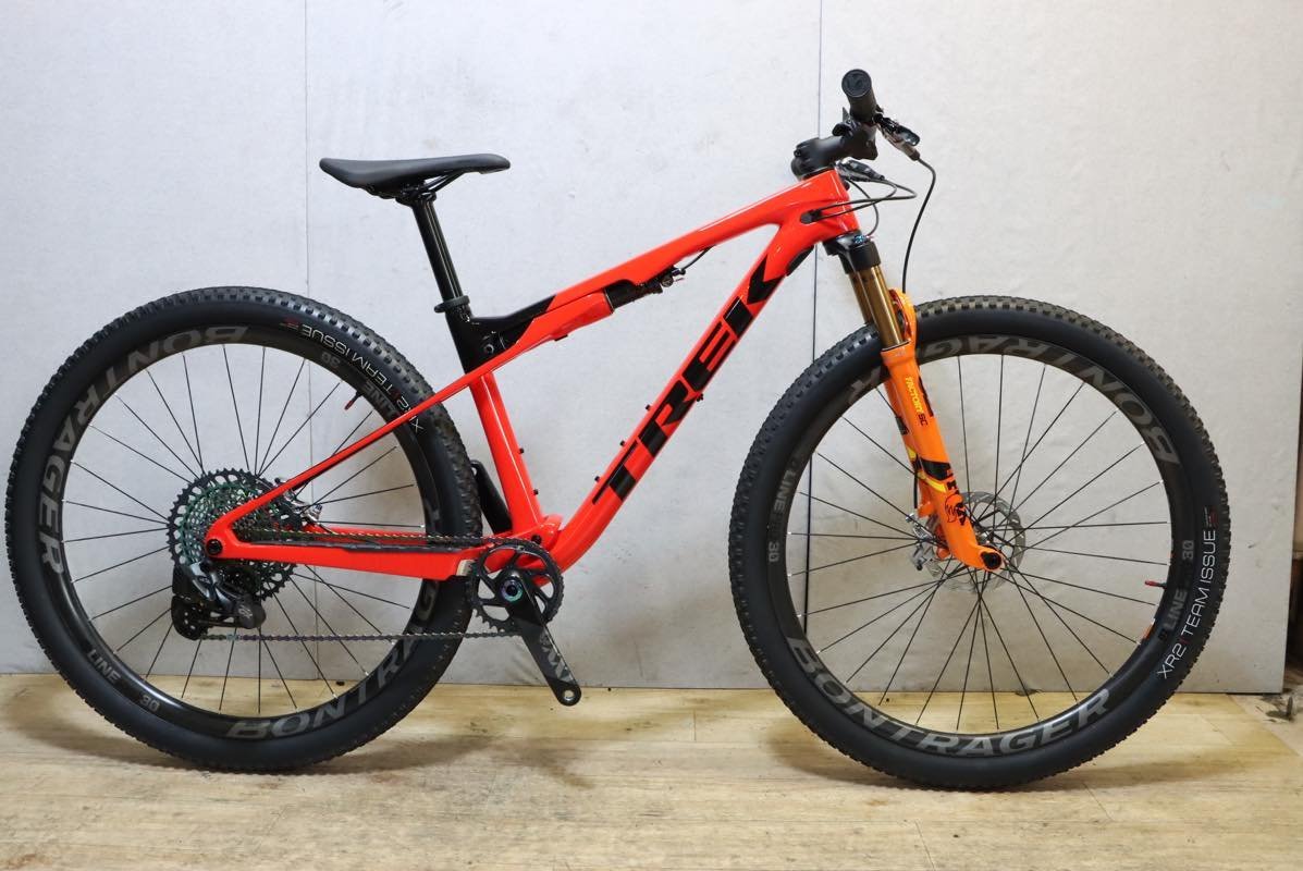 カスタム多数!!■TREK トレック Supercaliber 9.6 29er MTB BONTRAGER LINE PRO 30 SRAM GX EAGLE AXIS 1X12S サイズS 2022年 超美品_画像1