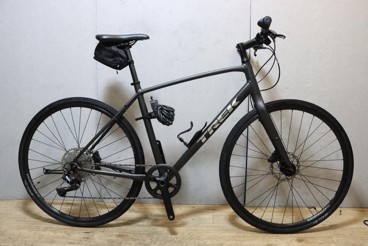 おまけ多数!!■TREK トレック FX3 DISC クロスバイク SHIMANO 1X10S サイズL 2023年モデル 超美品_画像1