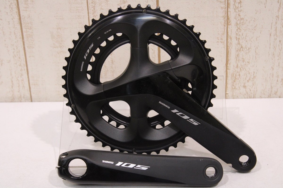 ★SHIMANO シマノ R7020シリーズ 105 2x11s 油圧ディスクブレーキ グループセット 170mm 50/34T 新車外し品_画像2