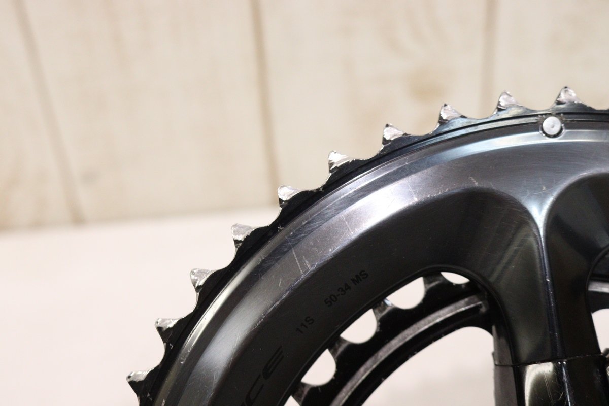 ★SHIMANO シマノ FC-R9100-P DURA-ACE パワーメーター 左右計測 175mm 50/34T 2x11s クランクセットの画像2