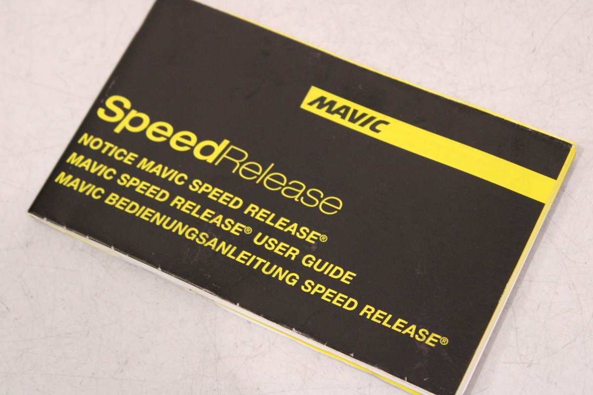 ☆MAVIC マビック Speed Release スルーアクスル 12mm×100mm/142mm 美品_画像5