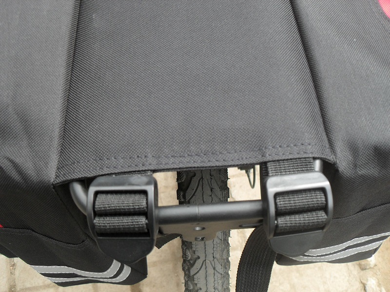  велосипед боковая сумка * задний сумка водонепроницаемый отражающий лента установка * путешествие ходить на работу уличный 30L