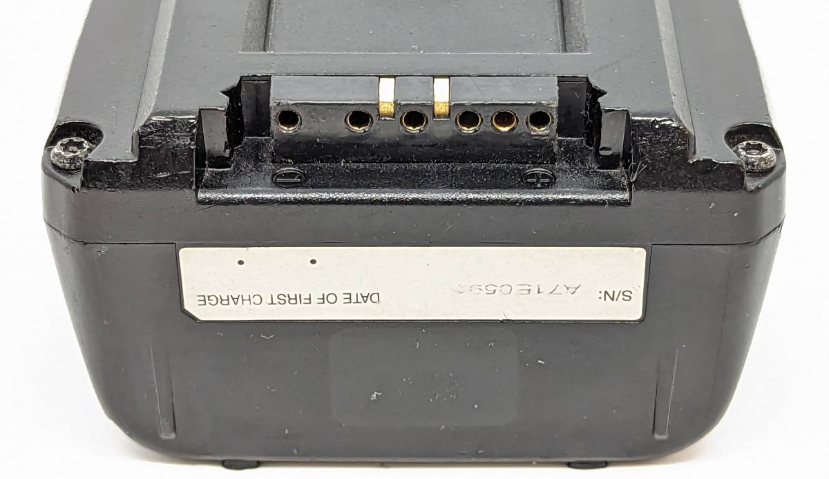 DUO-C190 レベル4(5段階評価中:IDX製TK-E1HGによる)IDX製Vマウント(V-lock)リチウムイオンバッテリー中古良品#591_画像9
