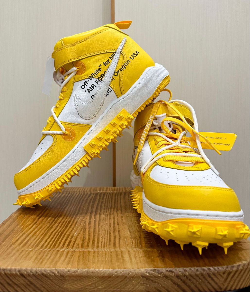 Off-White × Nike Air Force1 Mid SP LTHR Off-White × Nike Air Force1 Mid SP LTHR