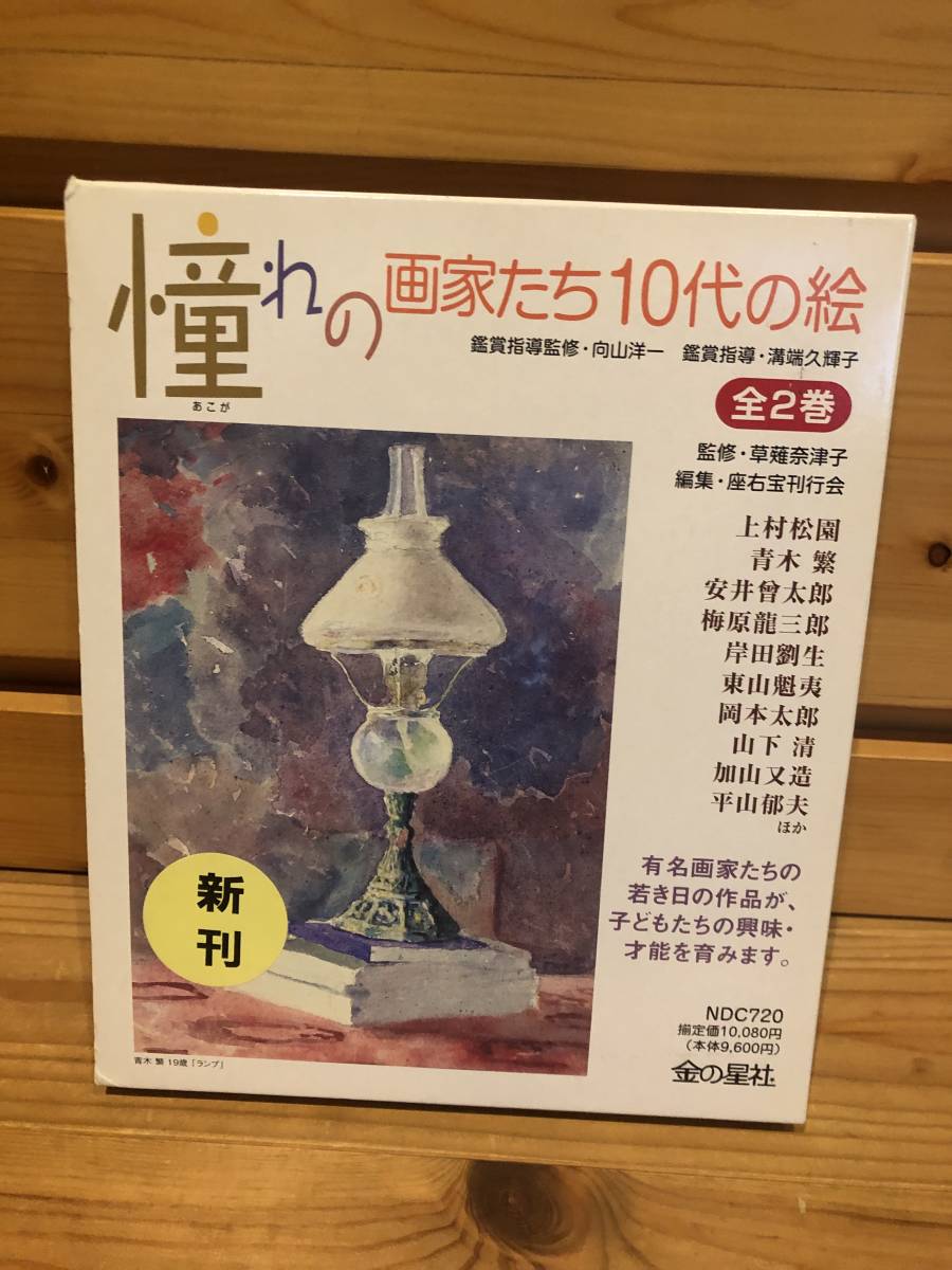 ※送料込※「憧れの型たち10代の絵　向山洋一監修　全2巻　金の星社」古本_画像1