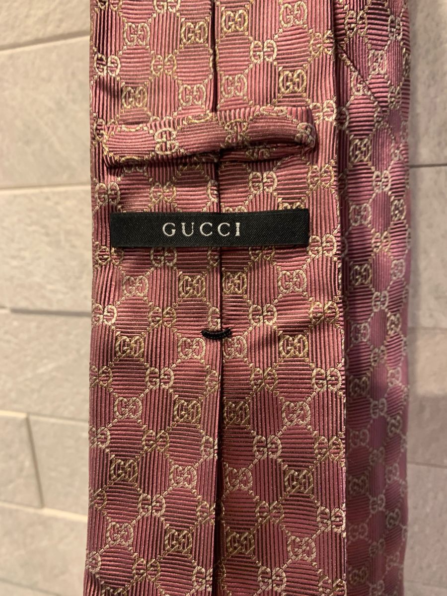 GUCCI ネクタイ　グッチ　GG柄