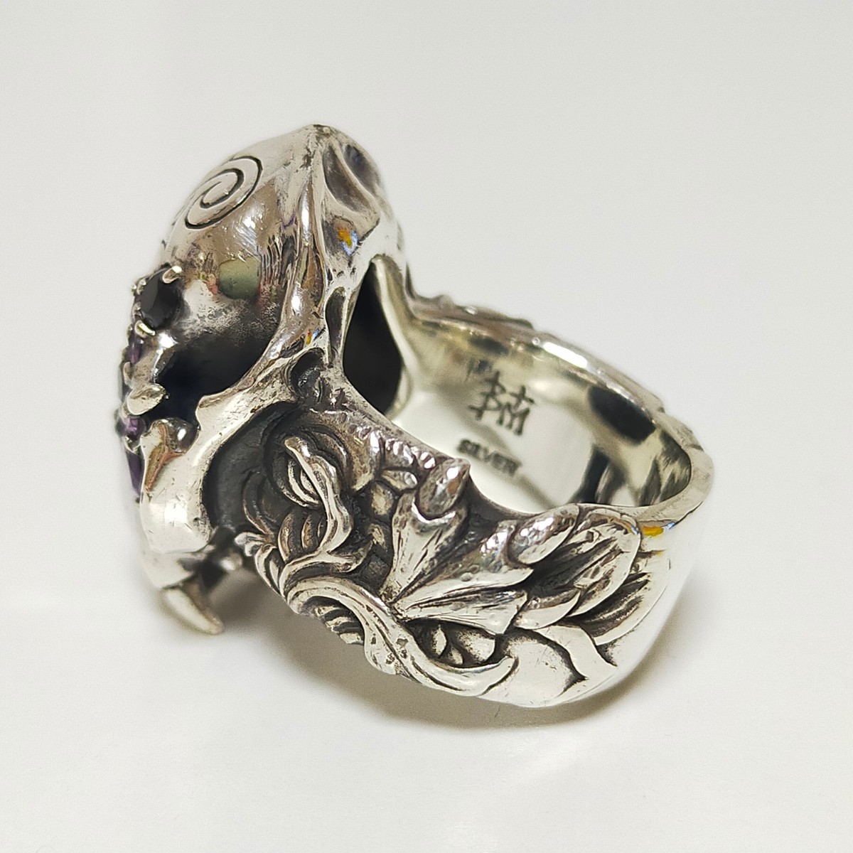 bloody maryblati Marie KAI ring .. cat ring 13 number cool color silver925/ silver 925