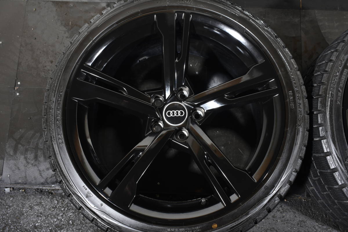 ☆アウディ 8W A5 純正 オプション 19インチ☆PCD112 8.5J +32☆ダンロップ ウィンターマックス WM01☆255/35R19☆AUDI A4 A6 TT☆_画像4