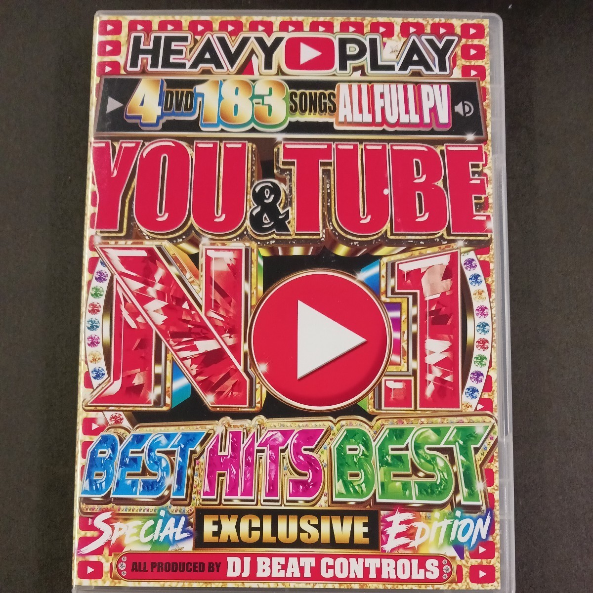 DVD_5】 DJ BEAT CONTROLS YOU&TUBE BEST HIT BEST ★4枚組中disk-2欠品_画像1