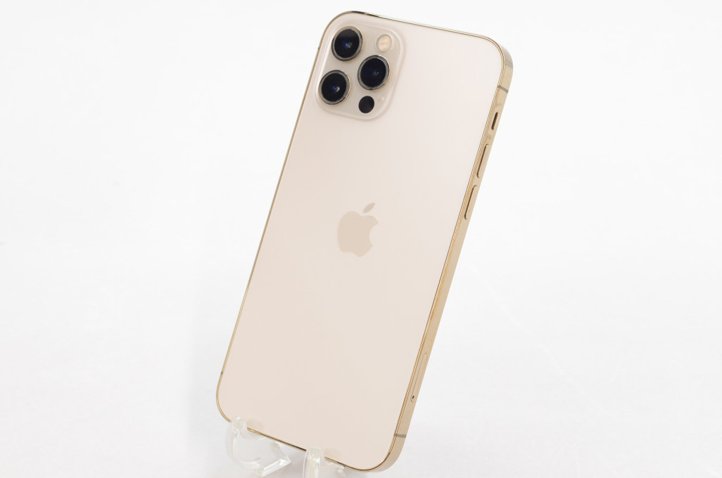 [中古]SIMフリー Apple iPhone12 Pro 128GB Gold A2406 MGM73J/A_画像1