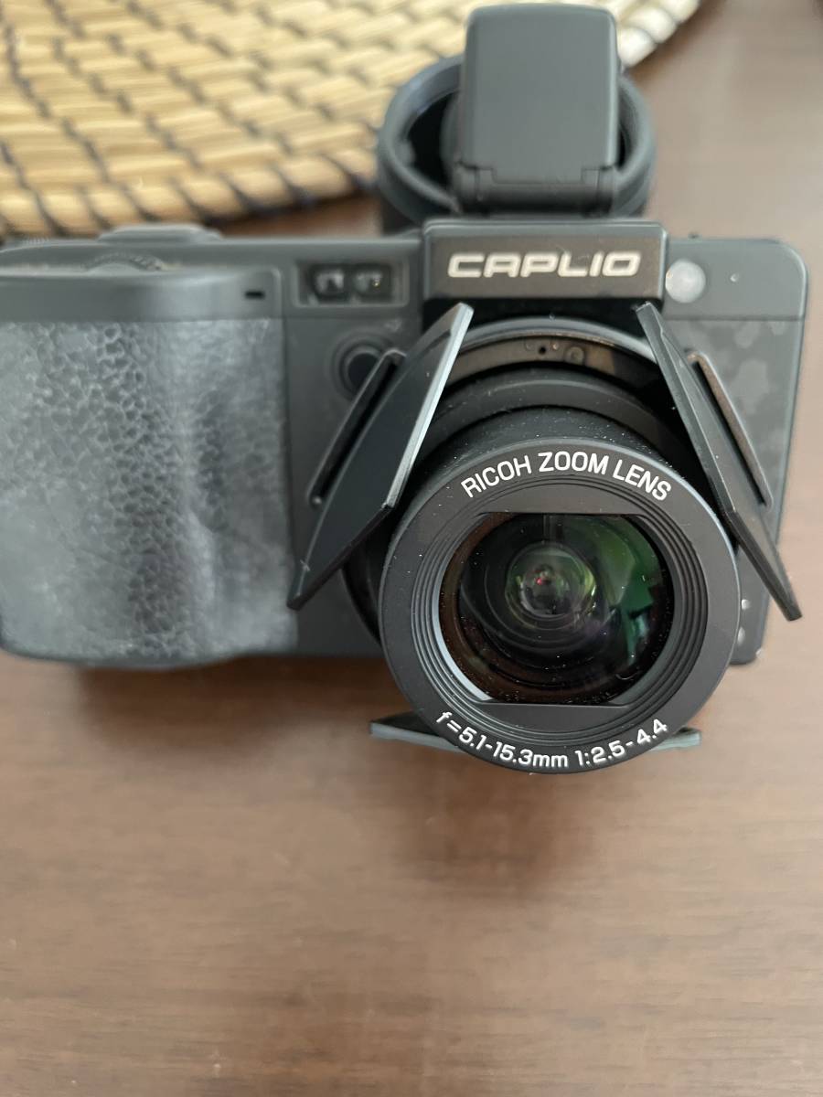 【送料込】Ricoh GX100 CAPLIOリコー・コンデジ　テレコン・ワイコン・ビューファインダー付_画像3