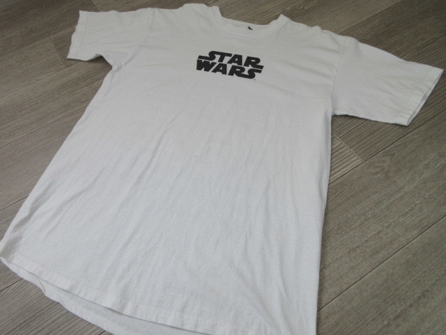 スターウオーズ Tシャツ 白Lの画像4