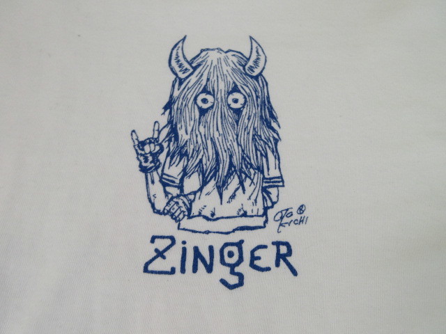 ZINGER　Tシャツ　マルチ白L_画像5