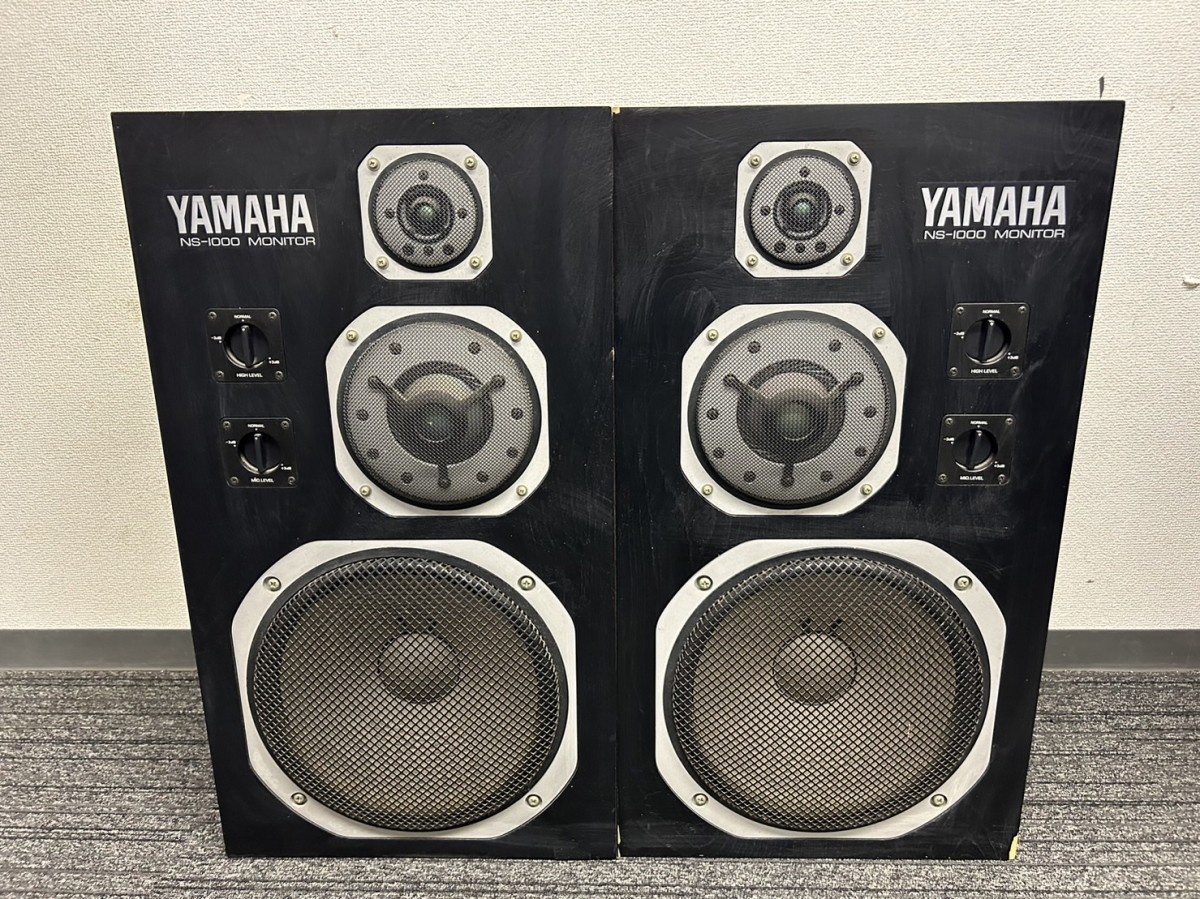 A3 YAMAHA ヤマハ NS-1000M MONITOR 3WAYスピーカー ペアスピーカー