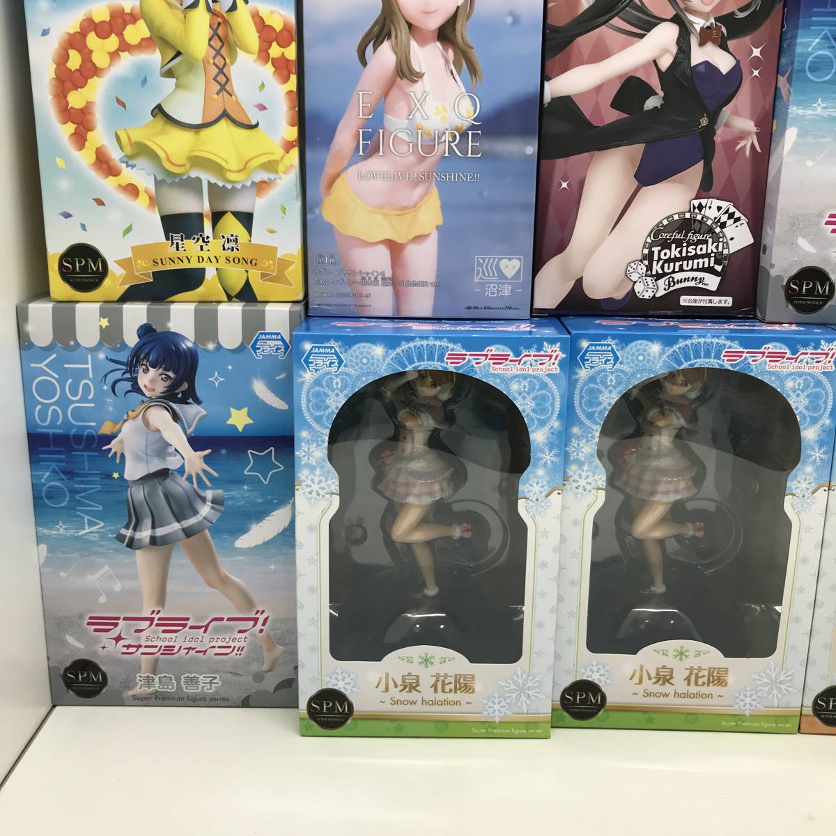 【１円～】美少女系 プライズ フィギュア まとめ売り ラブライブ 黒澤ダイヤ 津島善子 小泉花陽 星空凛 魔女の旅々 Aチャンネル【中古品】_画像3