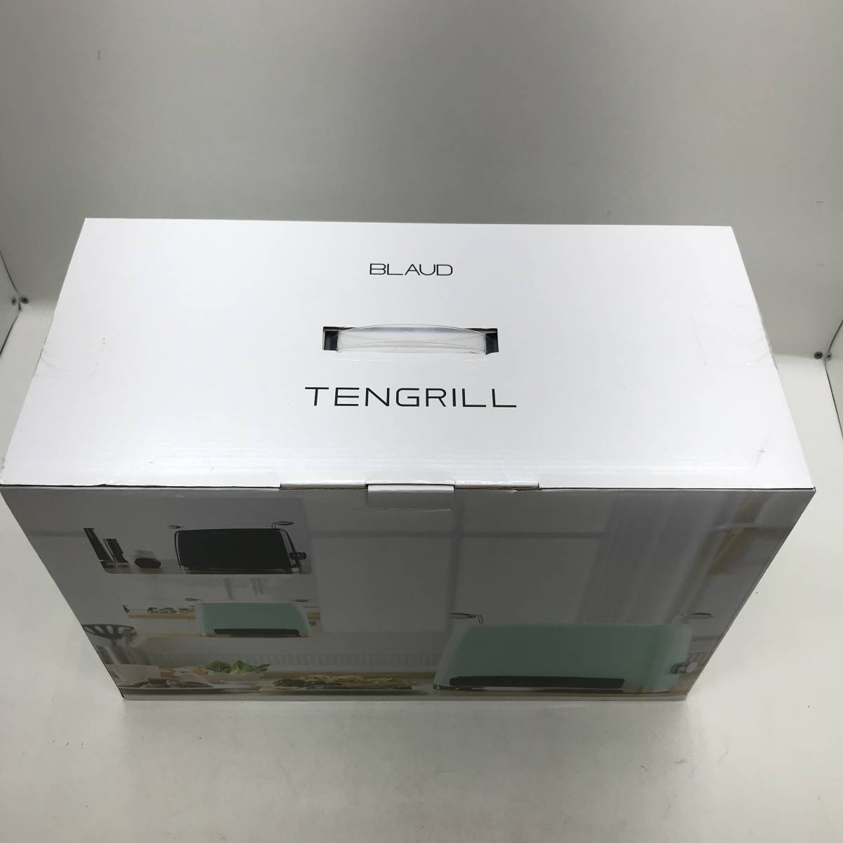 【１円～】BLAUD TENGRILL テングリル A TGJ19-G10 横型 ミントカラー 料理 調理機器 簡単 シティライフ【中古品】_画像5