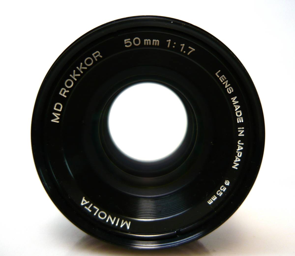 ★MINOLTA(ミノルタ)◆ MD ROKKOR 50mm 1:1.7 ●実用・良品_画像2