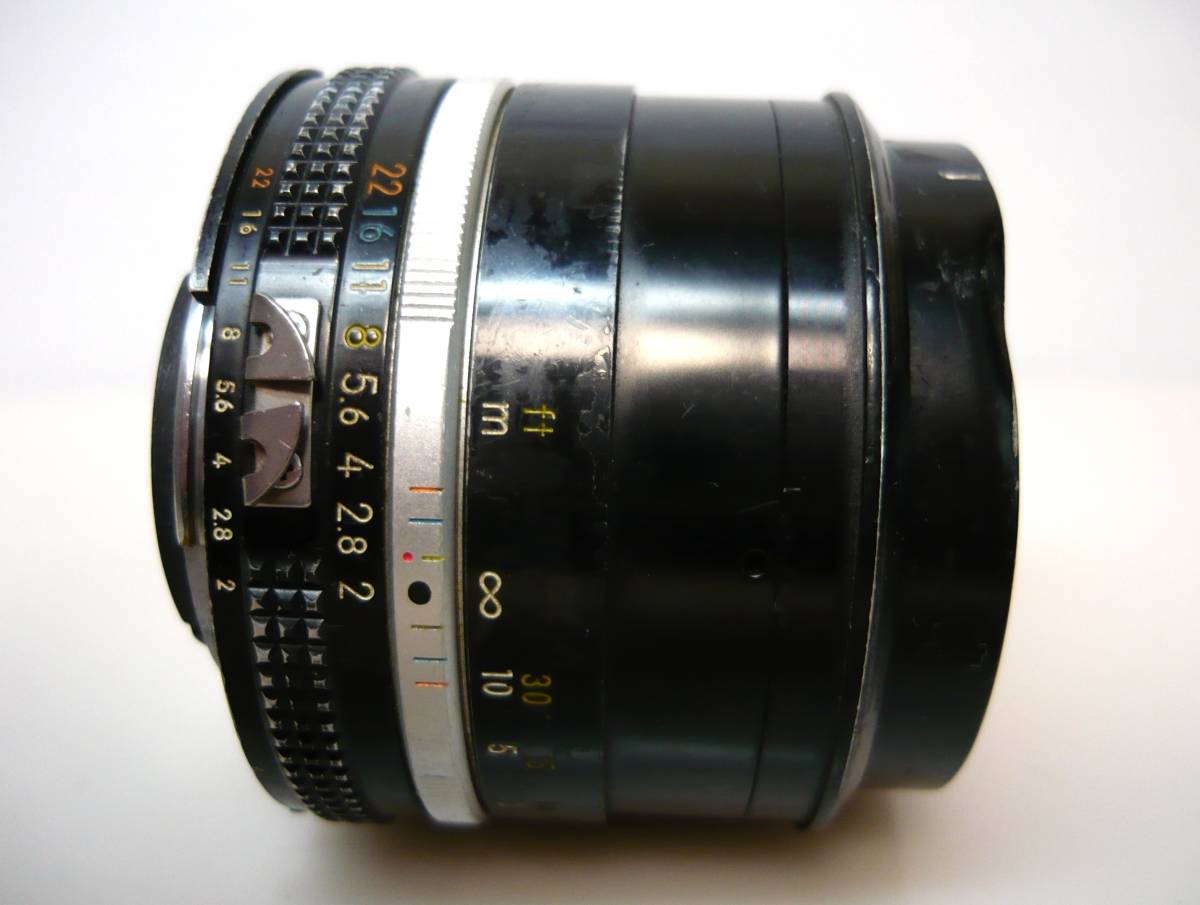 ★Nikon(ニコン)◆ NIKKOR 85mm 1:2 Ai-S ●ジャンク・現状品◆部品取りに_画像2