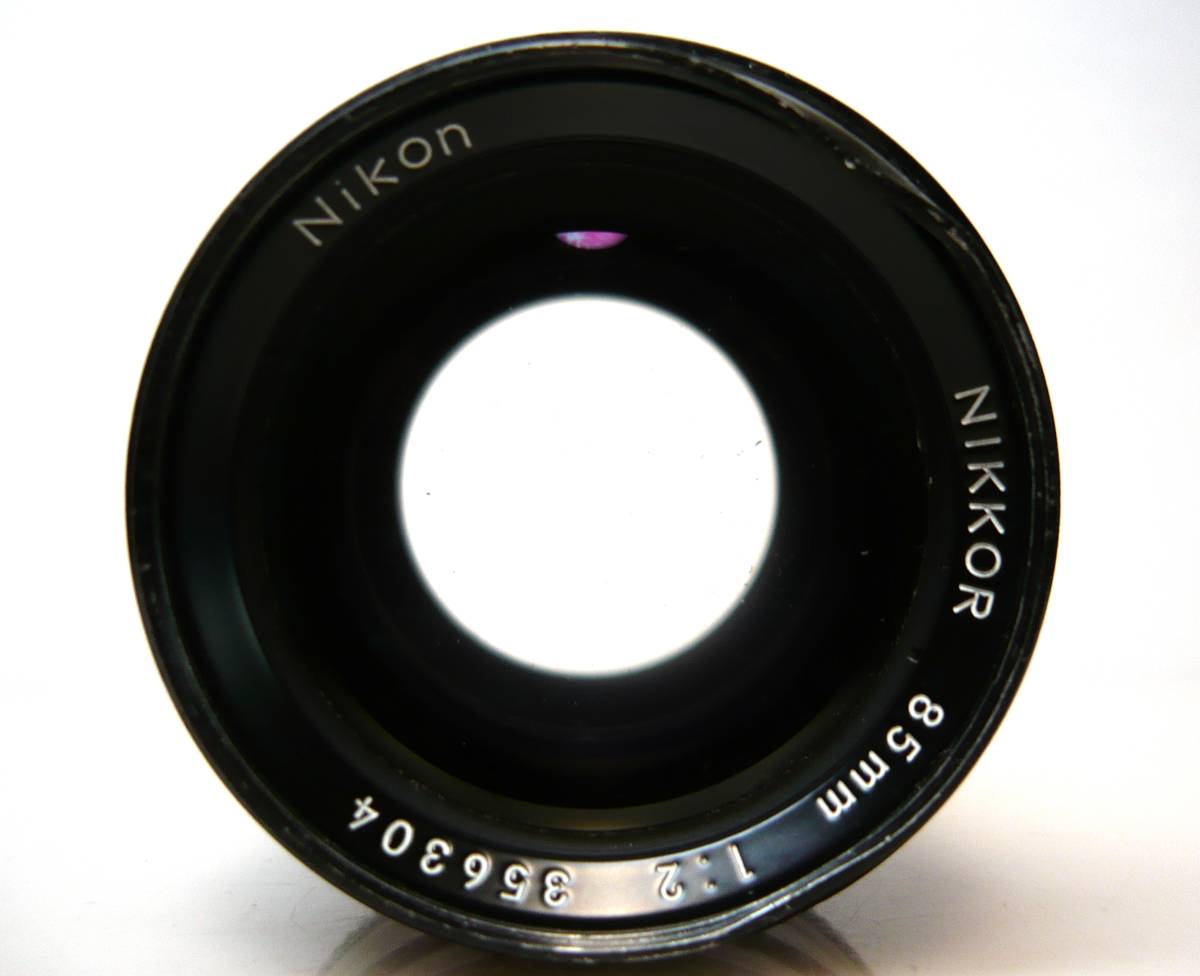 ★Nikon(ニコン)◆ NIKKOR 85mm 1:2 Ai-S ●ジャンク・現状品◆部品取りに_画像6