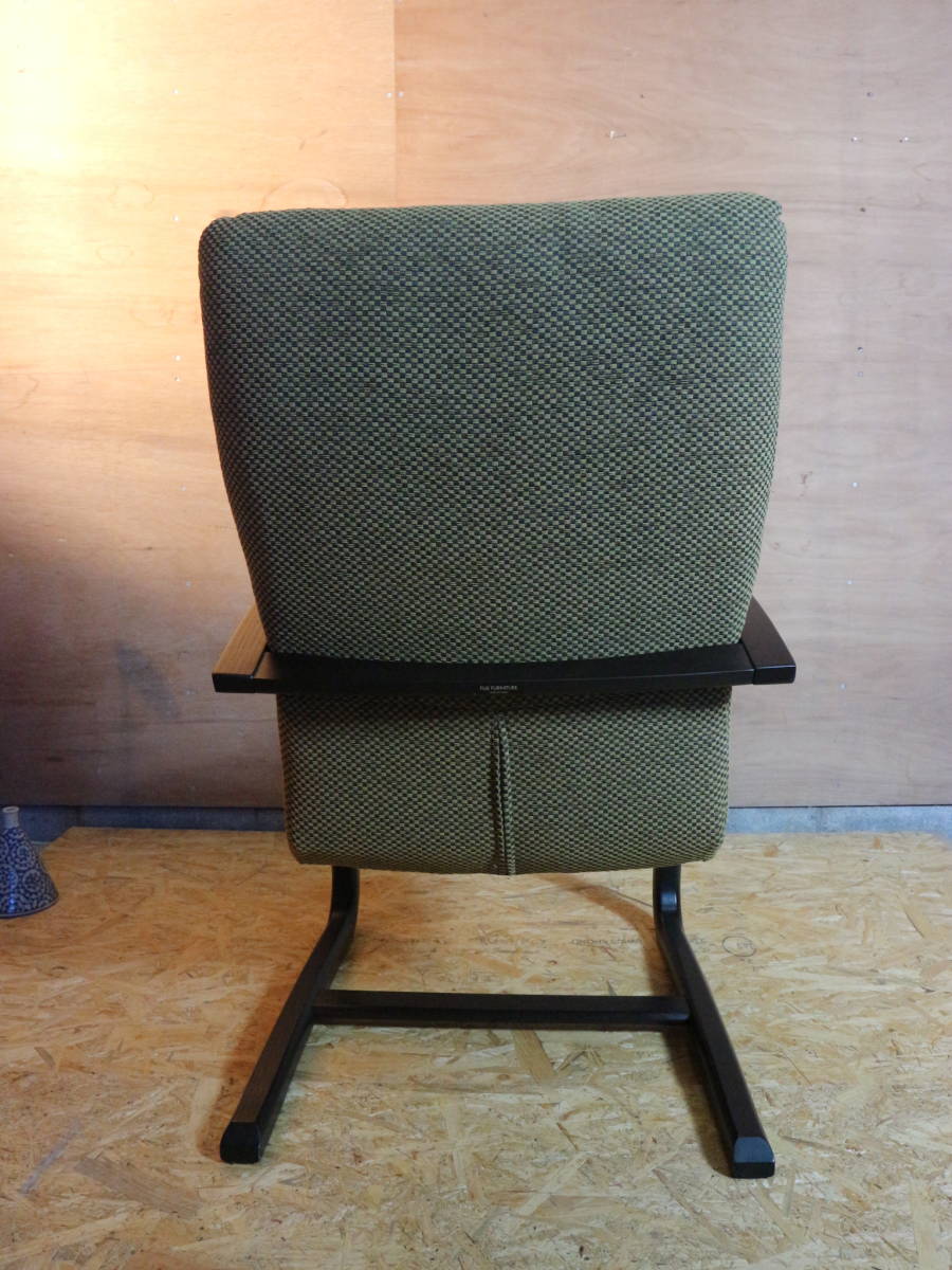③[FUJI FUNITURE Fuji fani Cheer ]Kos reclining chair personal dining chair regular price 9 ten thousand Miyagi prefecture sendai city inspection ) Fuji furniture 