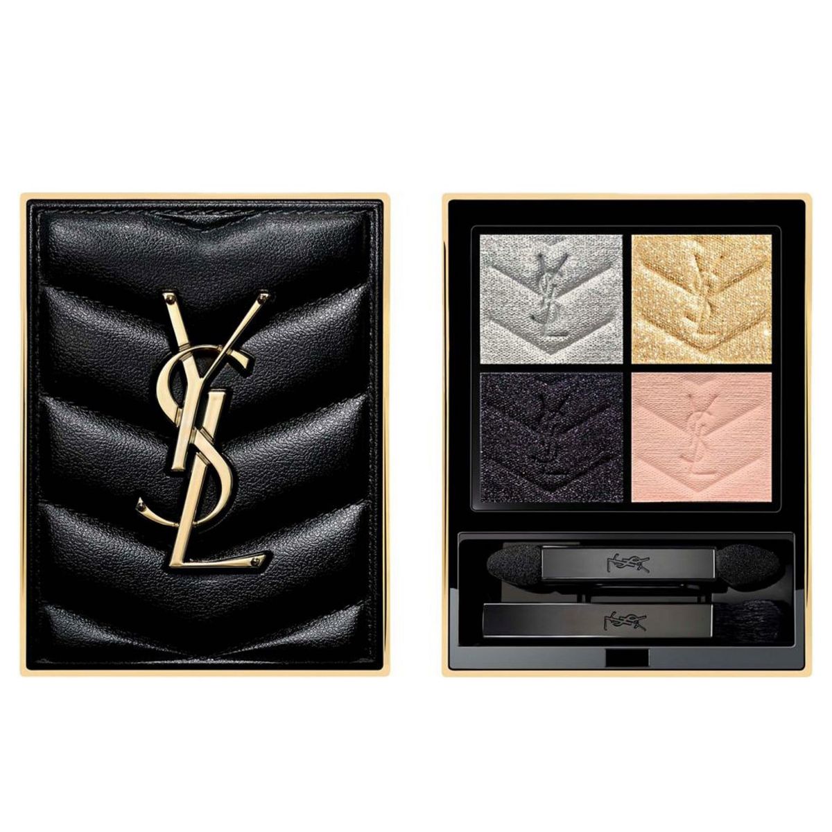 【新品】YSL イヴサンローラン　クチュール　ミニ　クラッチ　アイシャドウパレット　910 トロカデロナイツ