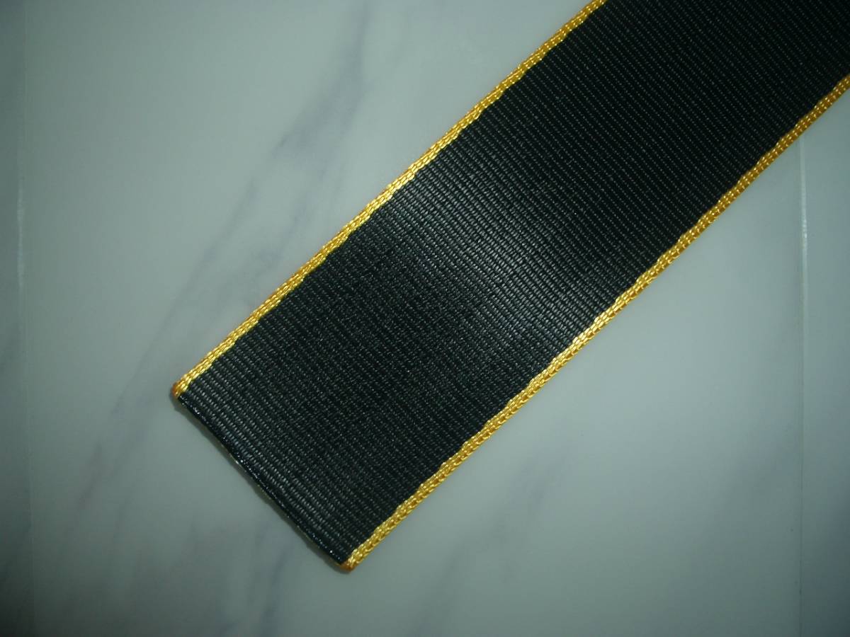 [ special color ]* color seat belt cloth ( black × yellow )*[1m unit ]*