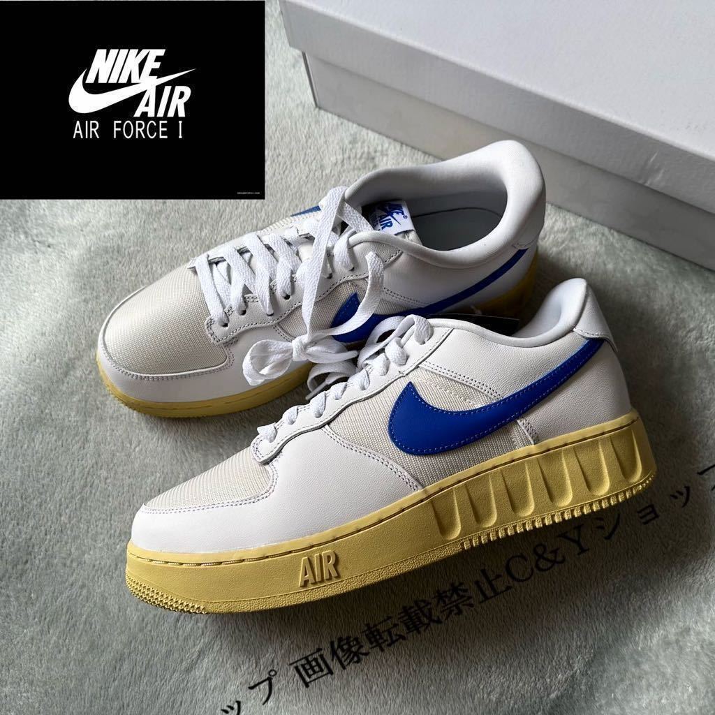 27.5cm 新品 NIKE AIR FORCE 1 LOW UNITY ナイキ エアフォース1 ロー ユニティ 青 ブルー 白 ホワイト スニーカー シューズ DM2385-100_画像1