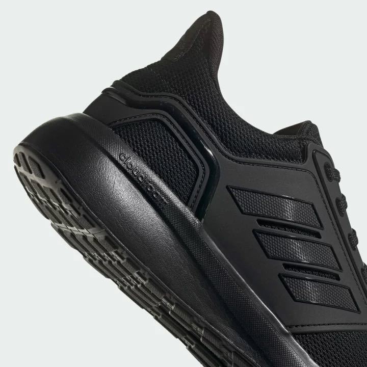 27.5cm 新品 adidas アディダス EQ19 Run スニーカー 黒 ブラック ランニングシューズ メンズ スポーツ aGV7373_画像10