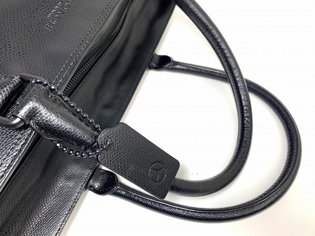 極美品★激レア限定モデル★ メルセデスベンツ コーチ メンズ COACH 記念コラボ レザー トートバッグ ★ ビジネストート ブラック