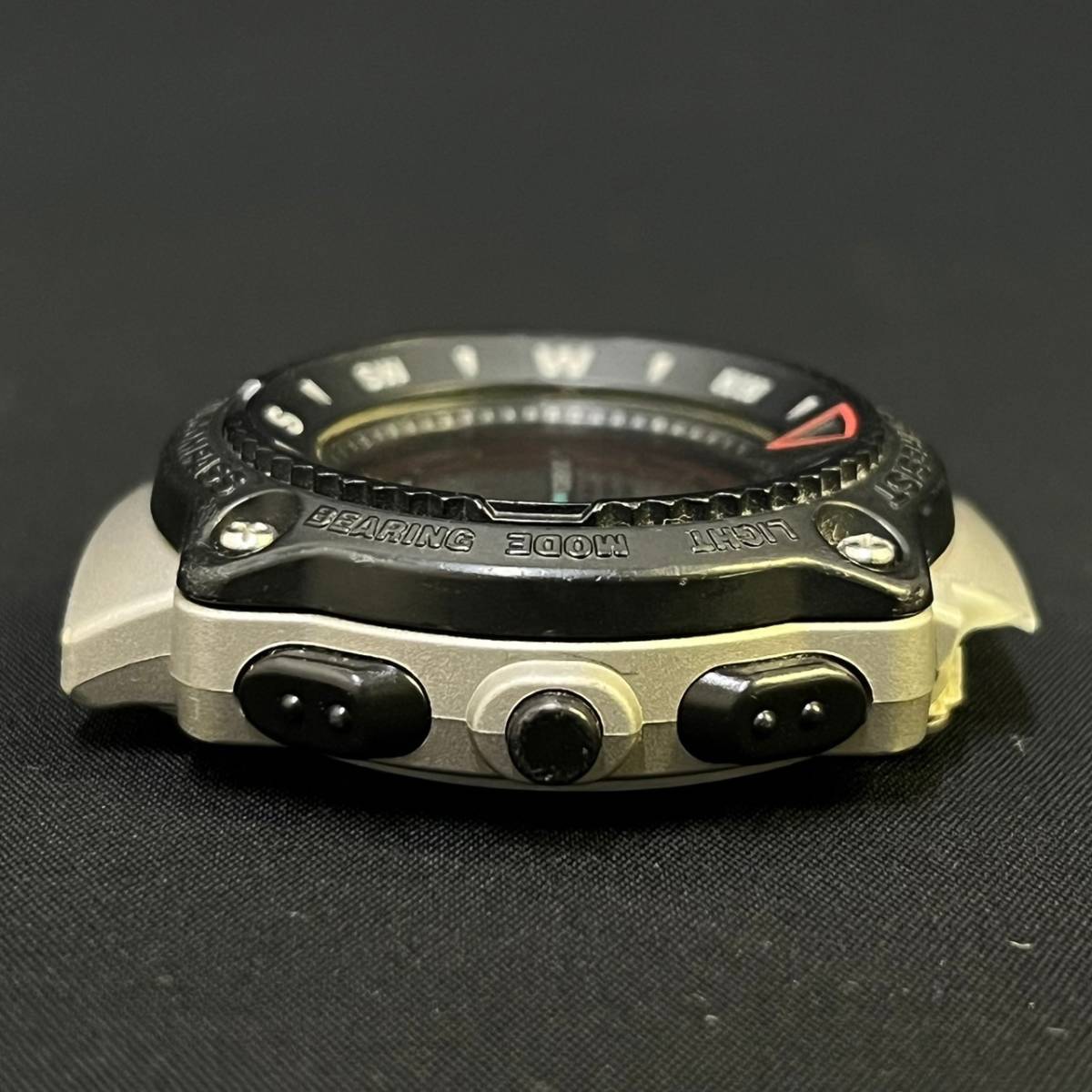 BKg159C 60 CASIO PROTREK DPX-200 1206 プロトレック DIGITAL COMPASS デジタルコンパス ブラック 腕時計 ヴィンテージ レトロ_画像2
