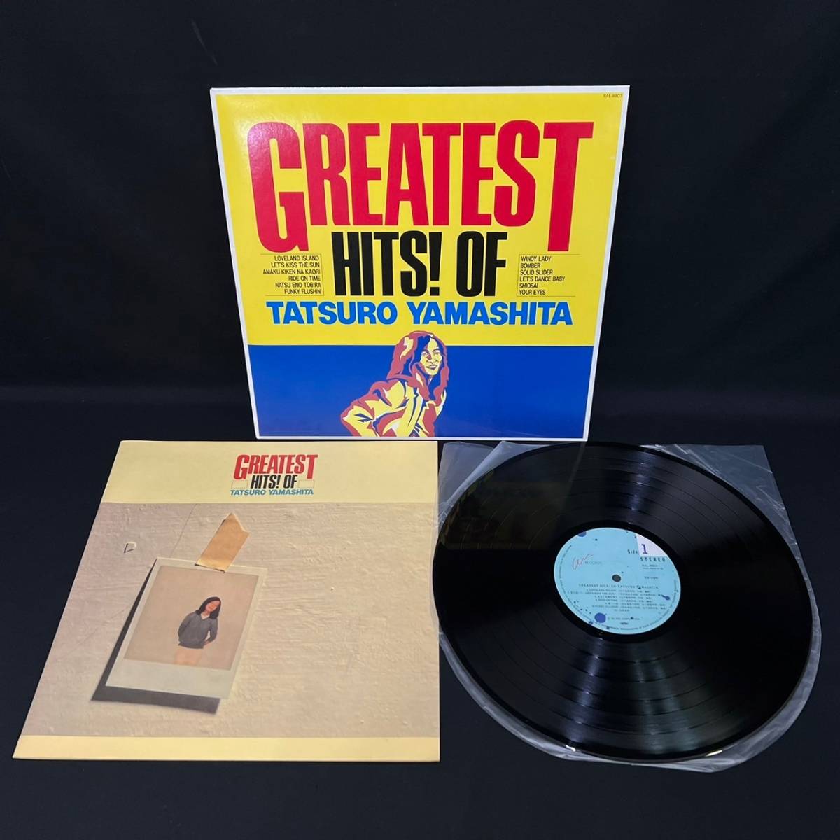 BKg170I 80 帯付有 LPレコード 5点 まとめ 山下達郎 FOR YOU/Melodies/Big Wave/GREATEST HITS!OF/オン ザ ストリート コーナー アルバム_画像2