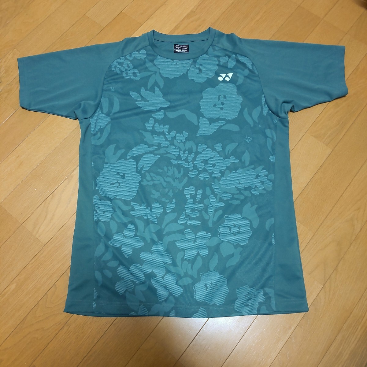 ヨネックス YONEX ドライTシャツ 16331 グリーン L テニスバドミントンプラクティスウェア_画像1