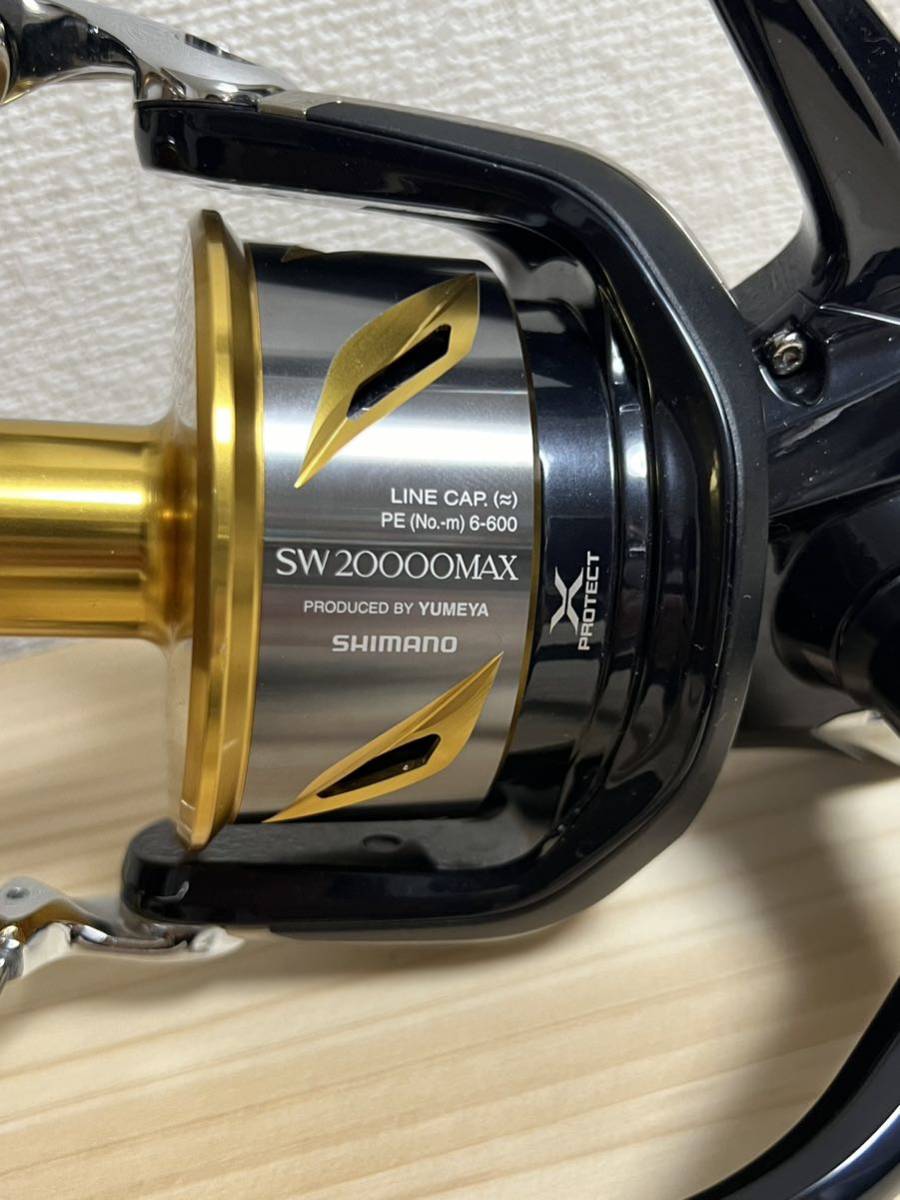 中古 シマノ / 20ステラSW 20000PG 20000MAXスプール仕様 送料無料　　　　　　SHIMANO STELLA マグロ_画像3