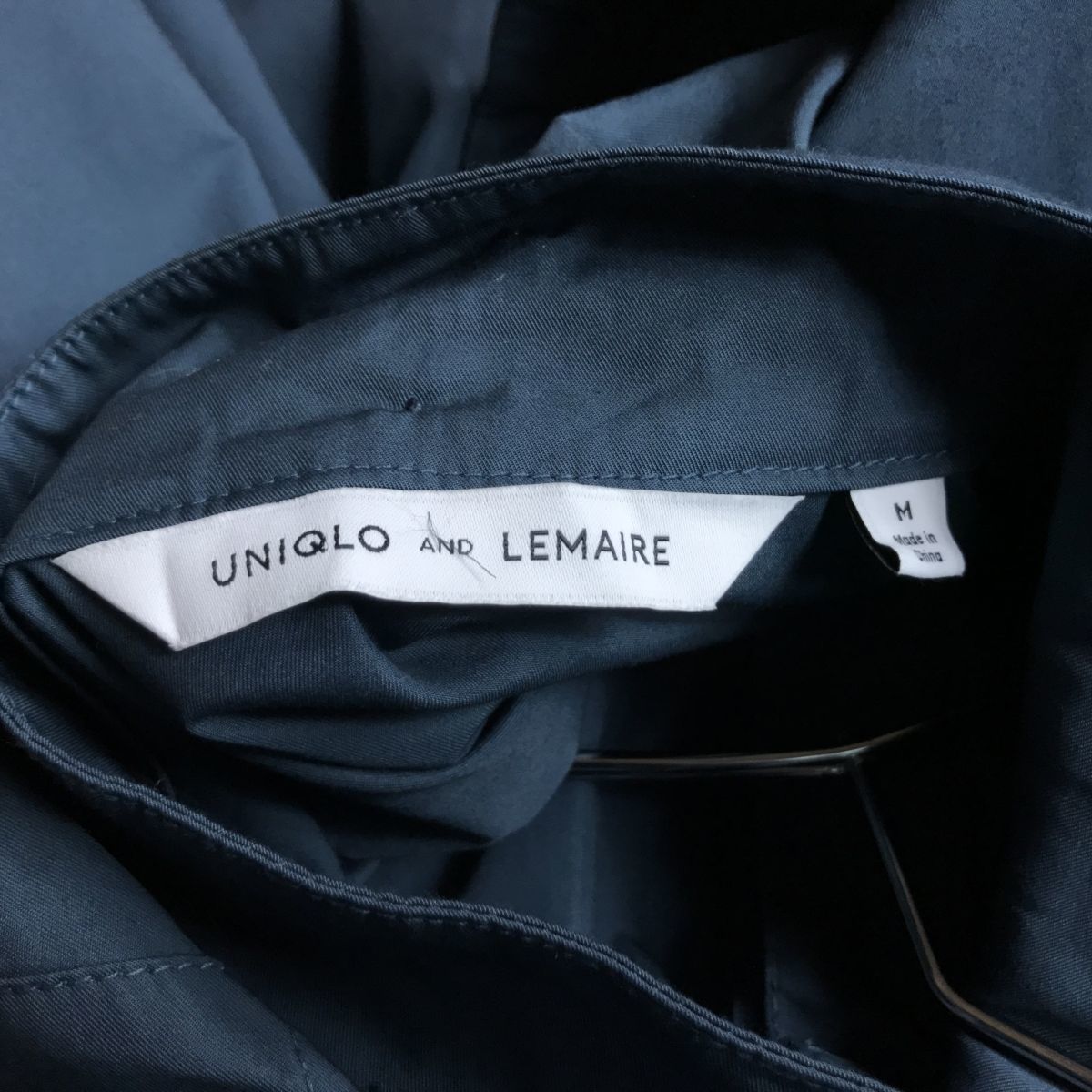100円スタート☆ UNIQLO × LEMAIRE ポンチョジャケット　ゆったり　スタンドカラー_画像6