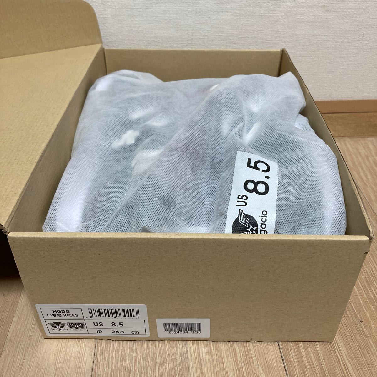 【未使用】SANGACIO 仮面ライダー×サンガッチョ×ハロルズギア いち号KICKS スニーカー US8.5 26.5cmの画像10